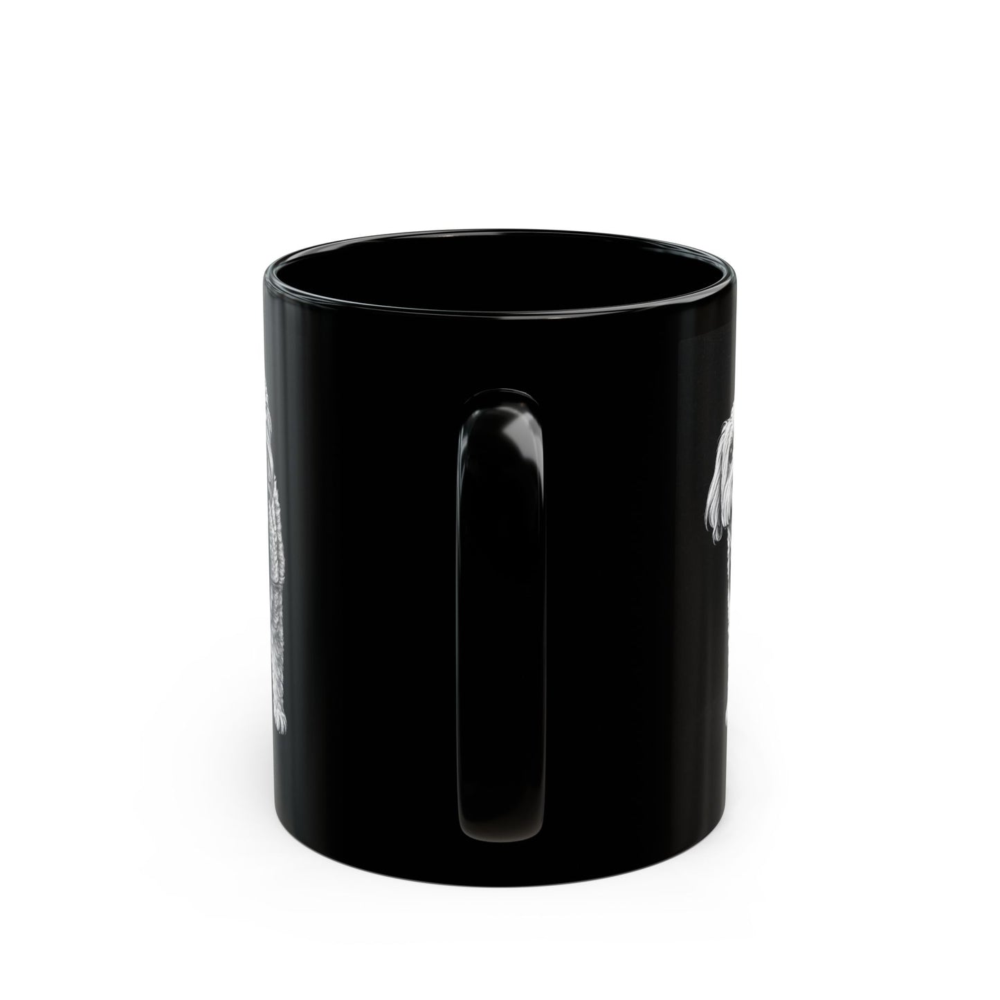 Buggs - Custom Pet Lover Mug, Black Mug for Dog Owners, Personalized Coffee Cup, Perfect Gift for Dog Lovers, Animal Rescue Fundraising