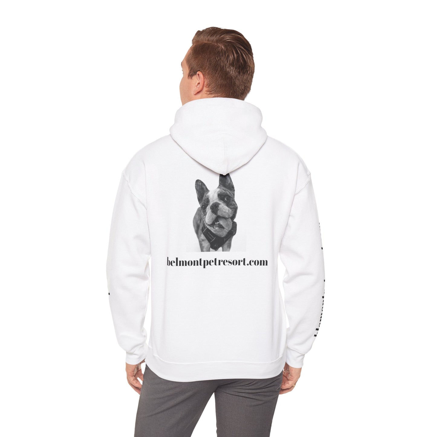 Elvis - Pet Lover's Unisex Hoodie with Custom Dog Design, Cozy Animal Sweatshirt for Dog Lovers, Perfect Gift for Pet Owners, Casual Wear