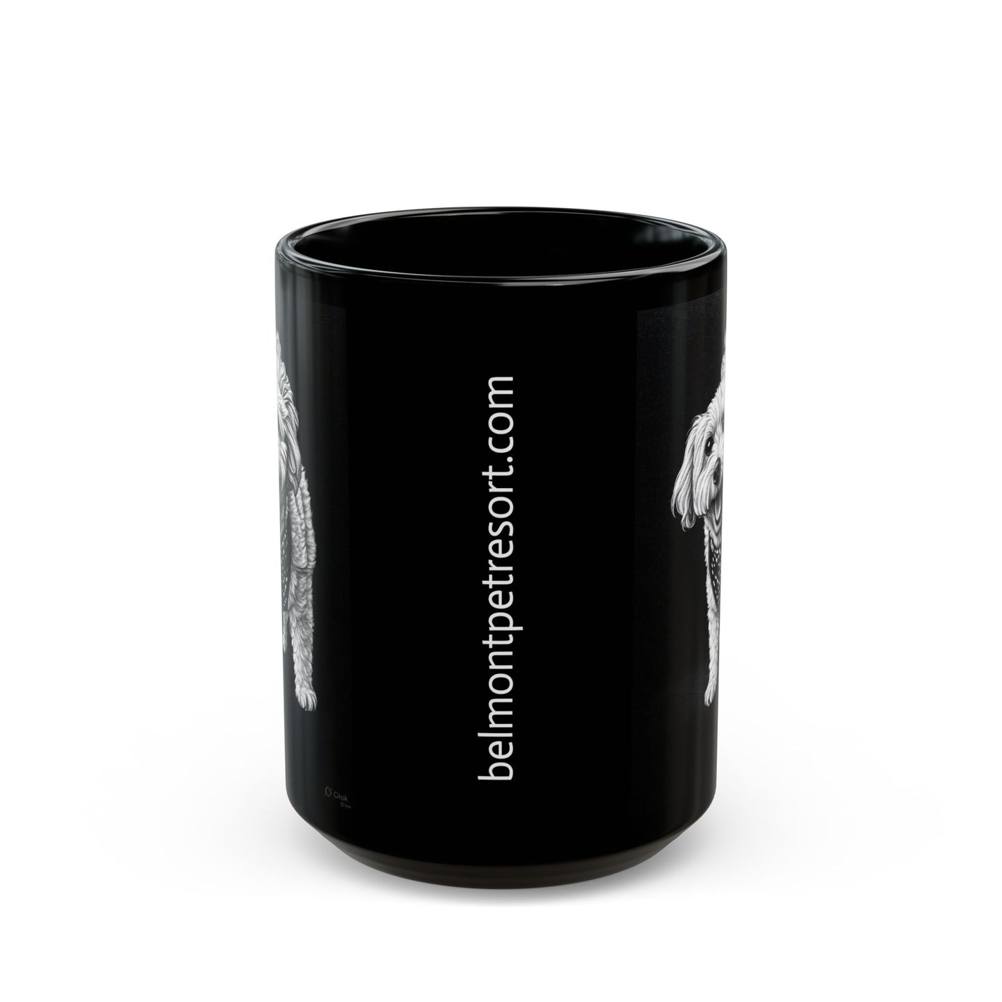 Buggs - Custom Pet Lover Mug, Black Mug for Dog Owners, Personalized Coffee Cup, Perfect Gift for Dog Lovers, Animal Rescue Fundraising