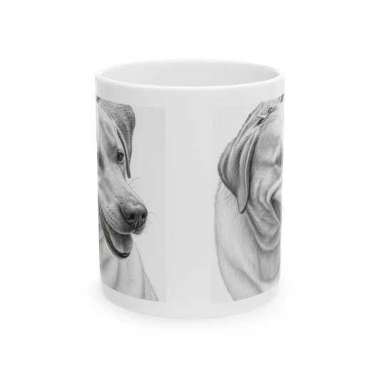 Custom Labrador Retriever Ceramic Mug | Perfect Pet Lover Gift | 11oz & 15oz Options