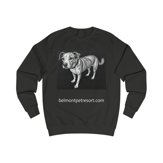 Amelia - Dog Lover's Unisex Sweatshirt, Cozy Pet Art Apparel, Gift for Dog Parents, Casual Wear, Everyday Comfort, Animal Art Clothing