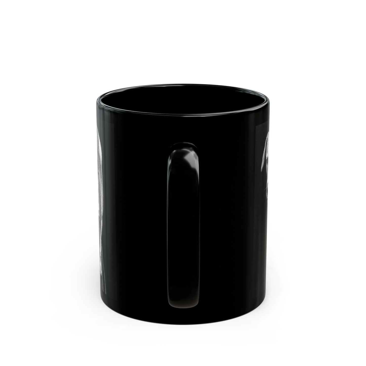 Milly - Custom Pet Lover Mug, Black Mug for Dog Owners, Personalized Coffee Cup, Perfect Gift for Dog Lovers, Animal Rescue Fundraising