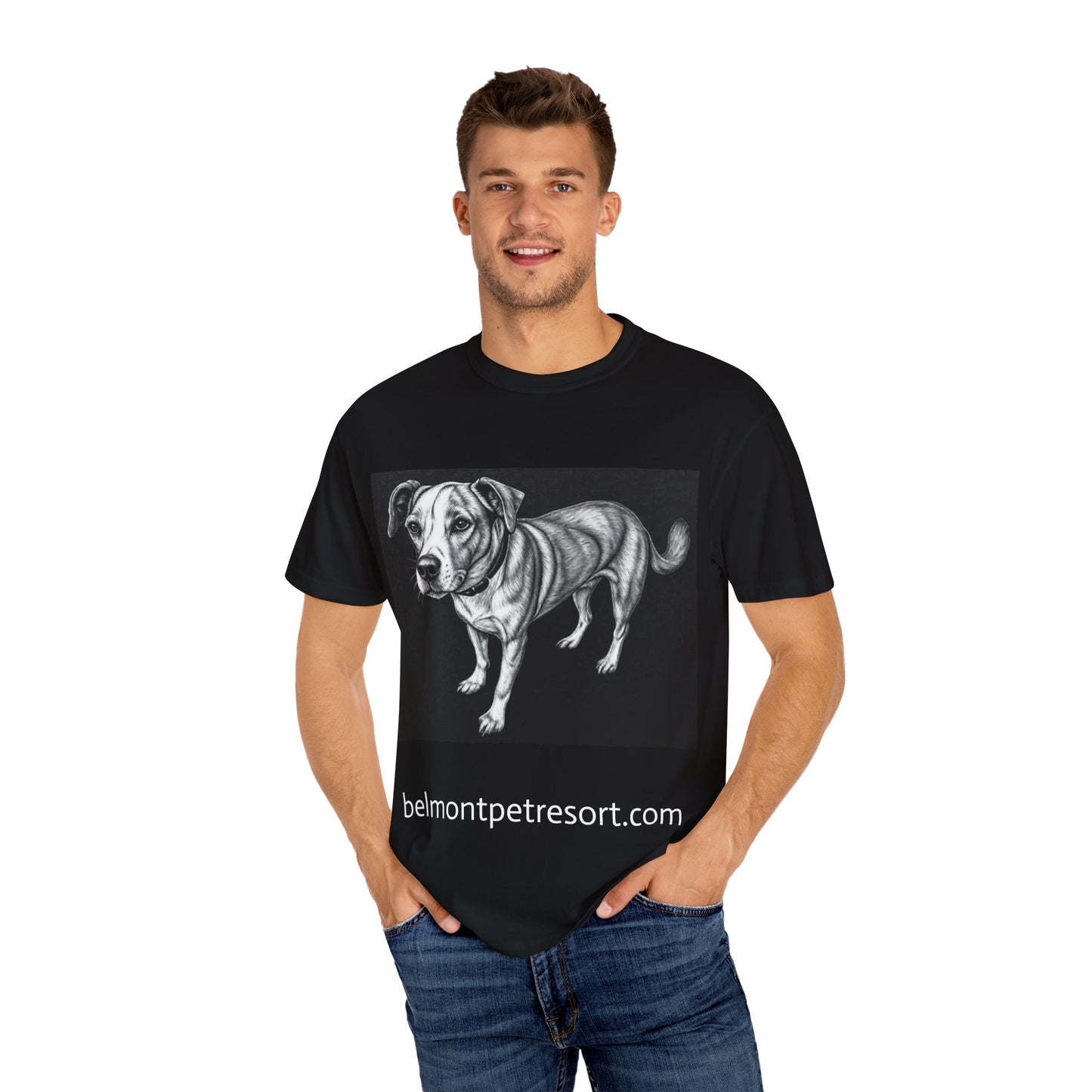 Amelia - Dog Lovers' Unisex T-Shirt - Gift for Animal Lovers, Casual Wear, Unique Pet Apparel