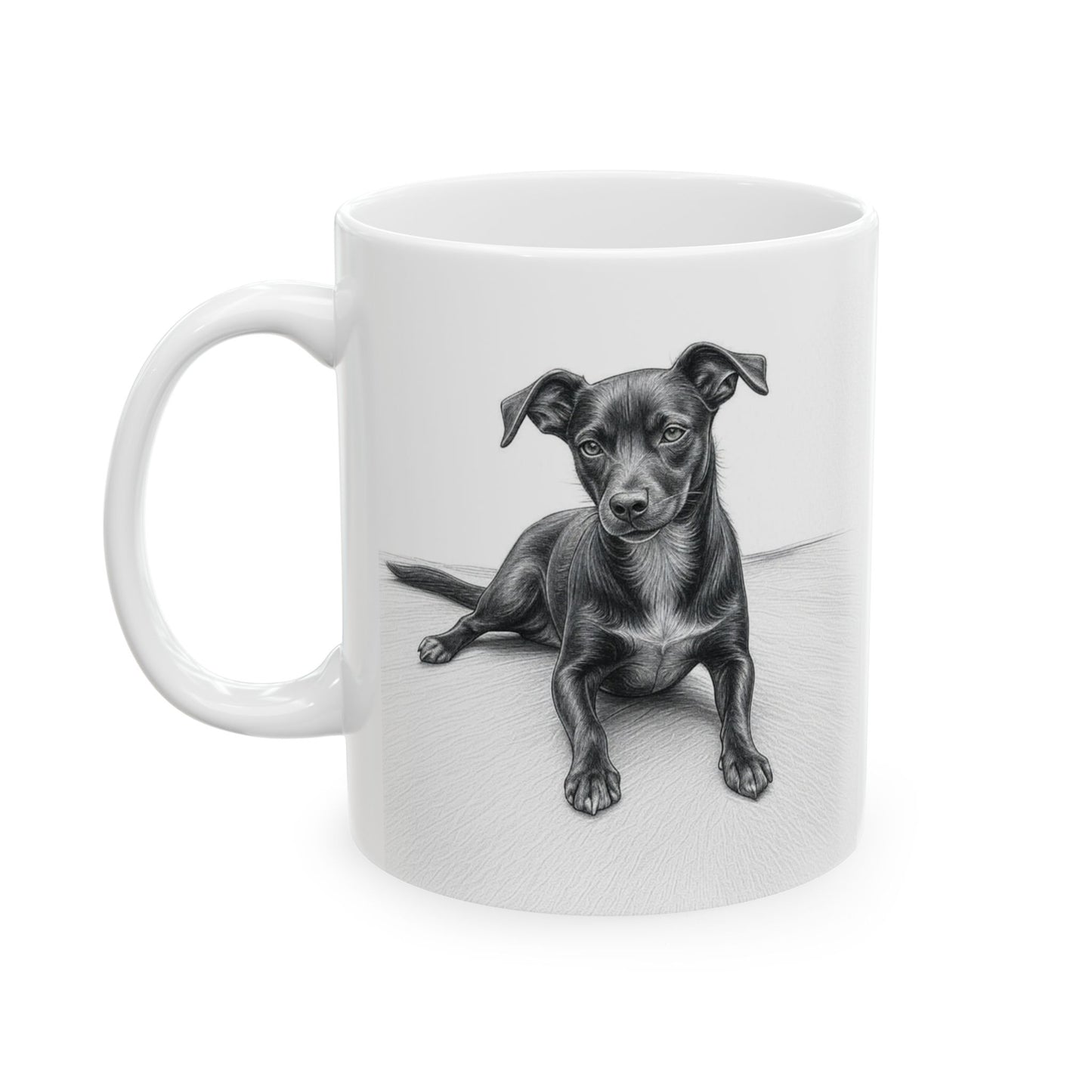 Selene- Dog Lover's Ceramic Mug - Pet Gift for Dog Owners
