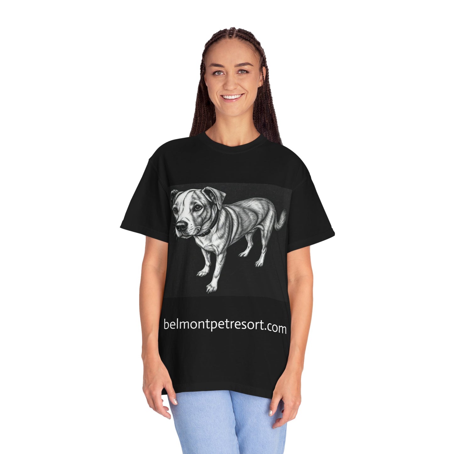 Amelia - Dog Lovers' Unisex T-Shirt - Gift for Animal Lovers, Casual Wear, Unique Pet Apparel
