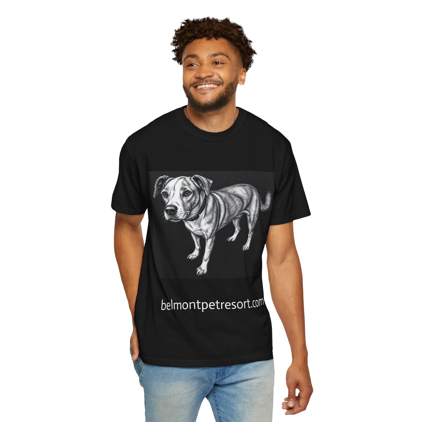 Amelia - Dog Lovers' Unisex T-Shirt - Gift for Animal Lovers, Casual Wear, Unique Pet Apparel