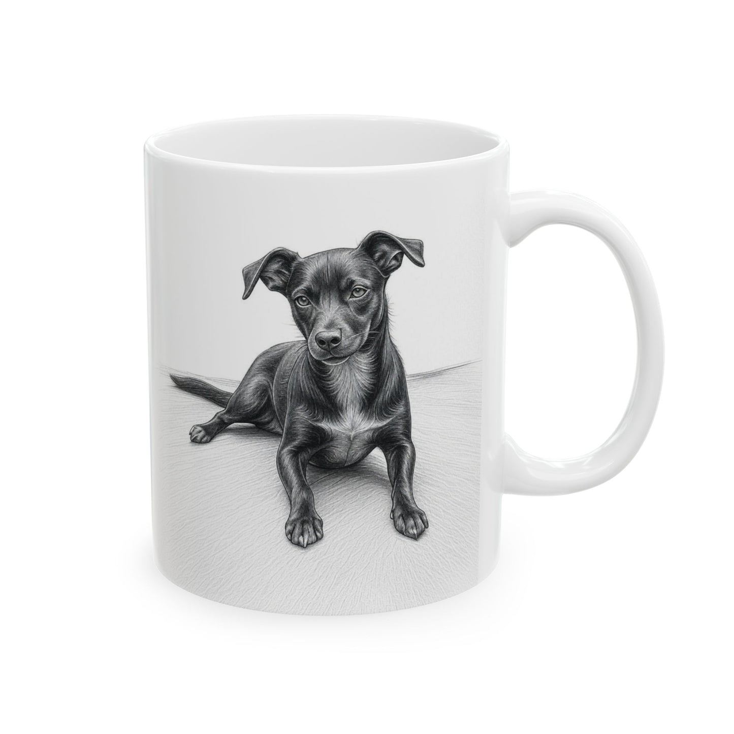 Selene- Dog Lover's Ceramic Mug - Pet Gift for Dog Owners