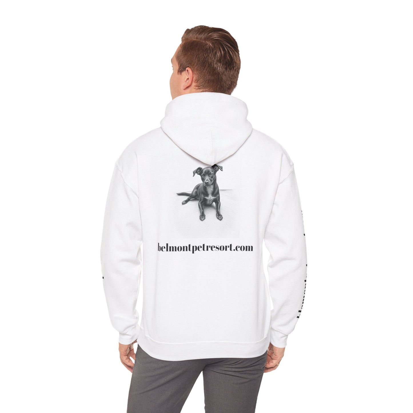 Selene - Pet Lover's Unisex Hoodie with Custom Dog Design, Cozy Animal Sweatshirt for Dog Lovers, Perfect Gift for Pet Owners, Casual Wear