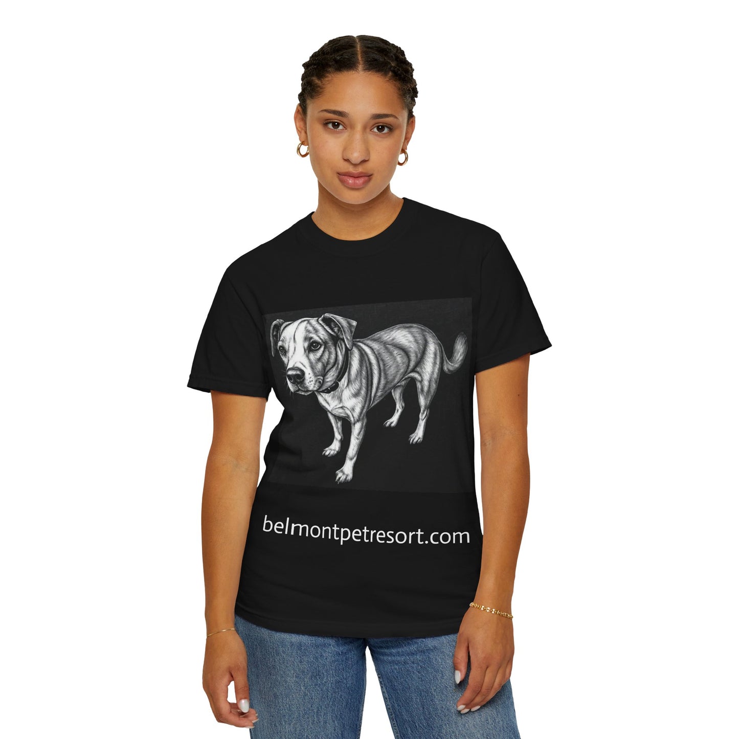 Amelia - Dog Lovers' Unisex T-Shirt - Gift for Animal Lovers, Casual Wear, Unique Pet Apparel