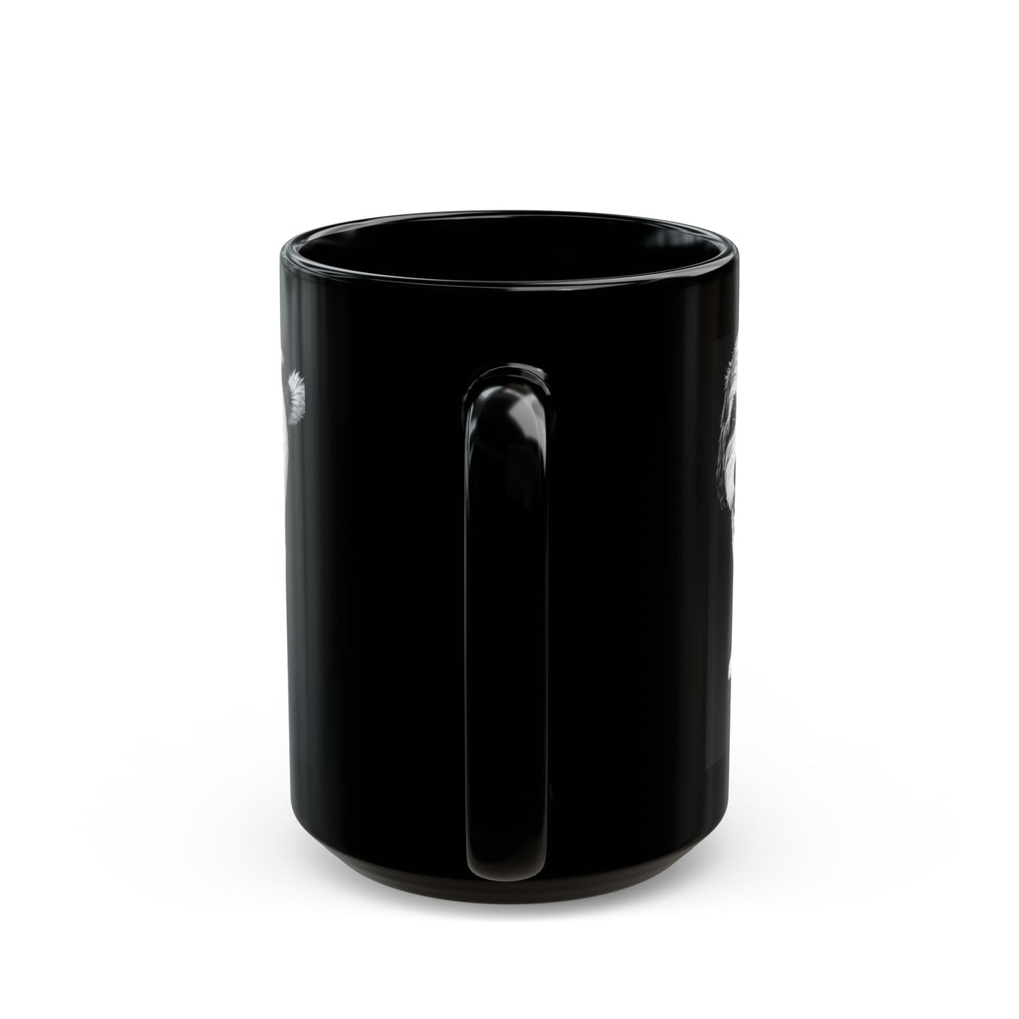 Harry - Custom Pet Lover Mug, Black Mug for Dog Owners, Personalized Coffee Cup, Perfect Gift for Dog Lovers, Animal Rescue Fundraising