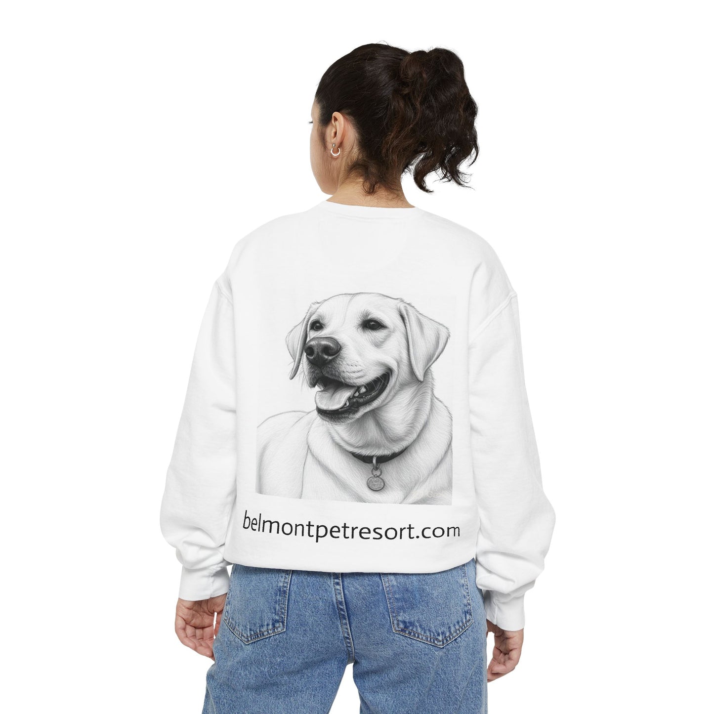 Dag Books - Unisex Prayer and Pet-Inspired Sweatshirt, Faith Apparel, Dog Lover Gift, Cozy Casual Wear, Unique Sweatshirt, Everyday Comfort