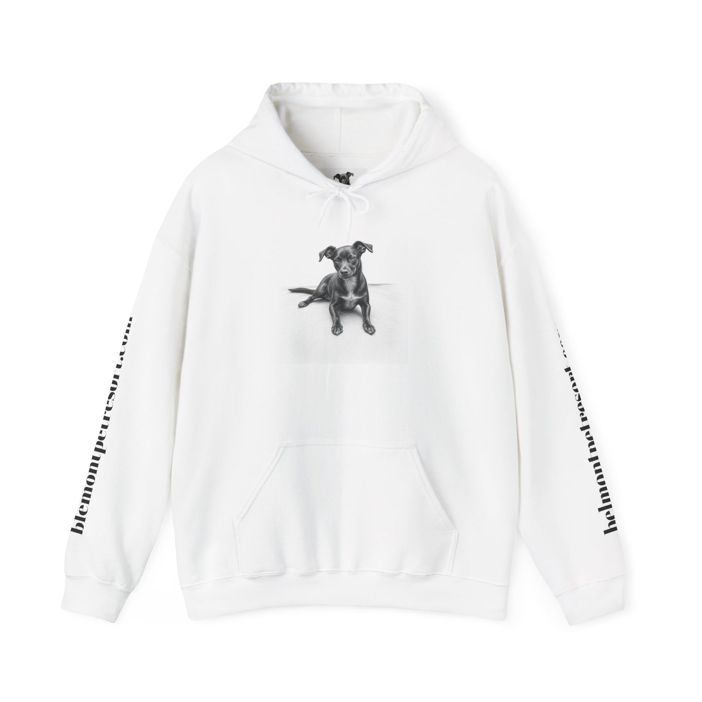 Selene - Pet Lover's Unisex Hoodie with Custom Dog Design, Cozy Animal Sweatshirt for Dog Lovers, Perfect Gift for Pet Owners, Casual Wear